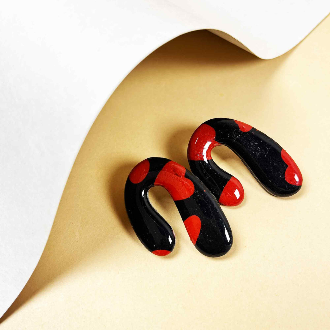 big stud earring