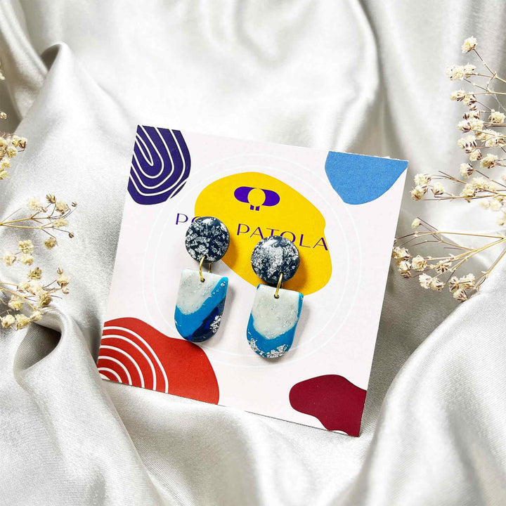 Lightweight ocean-inspired earrings stylish look