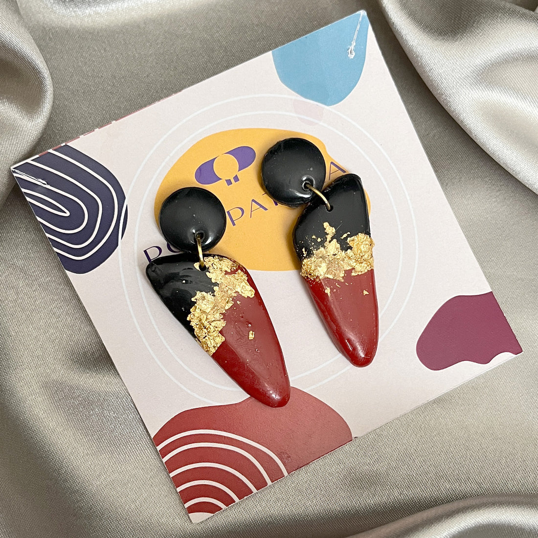 Bold drop earrings for women – Pop Patola