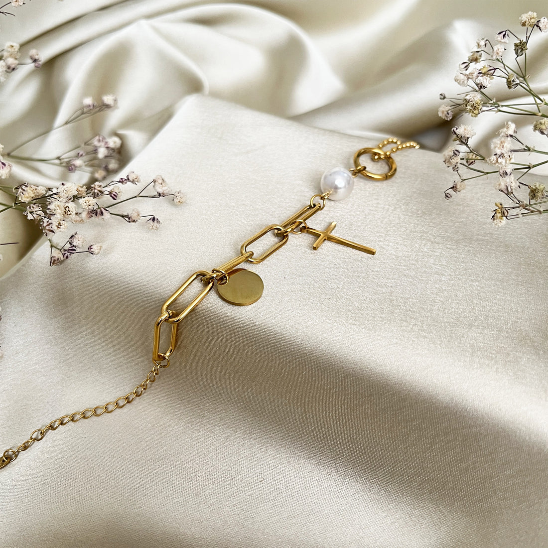 Dainty Brass gold plated jewellery