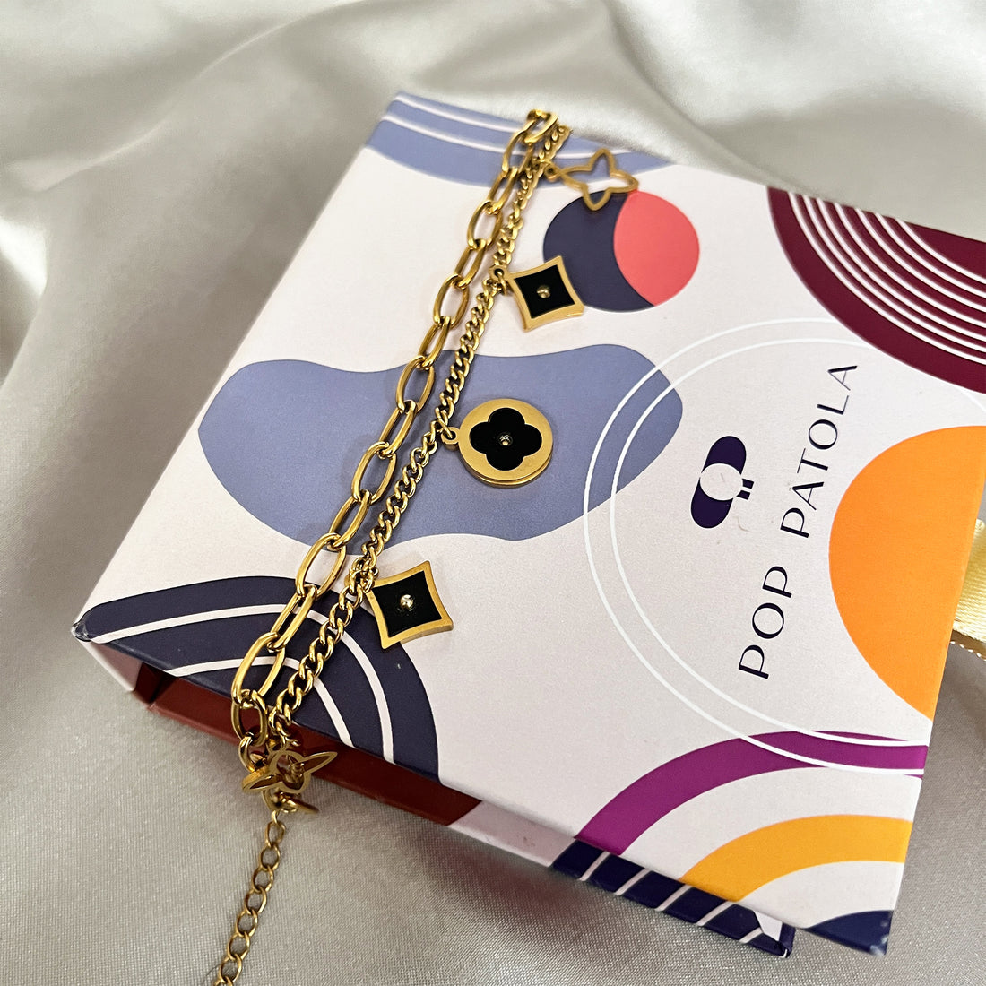 Gold Plated Layered Bracelet