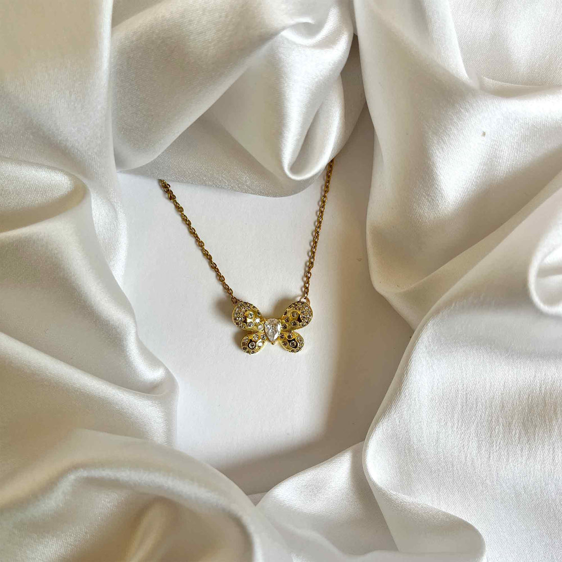 Butterfly Anti Tarnish Pendant 