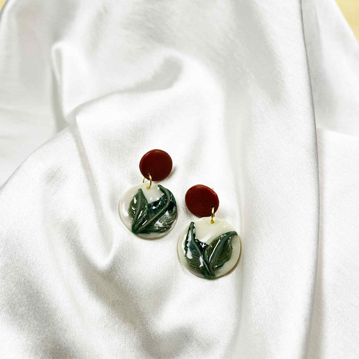 Cute polymer clay earrings handmade designs