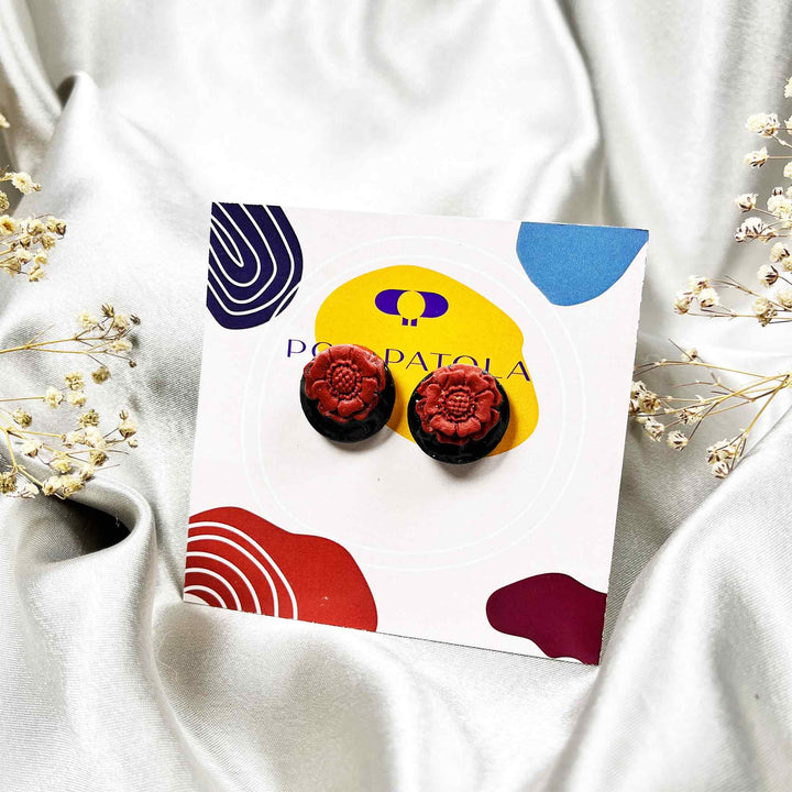 Handmade polymer clay earrings for women