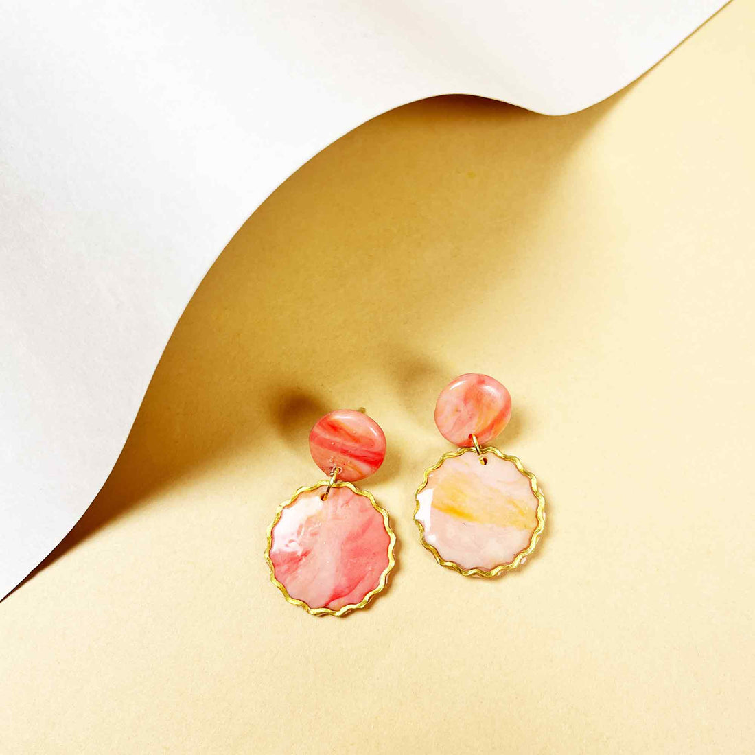 MerryDots clay jewelry bright and joyful design